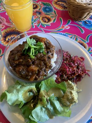 Chilli sin carne  at L' Ecomotive in Marseille