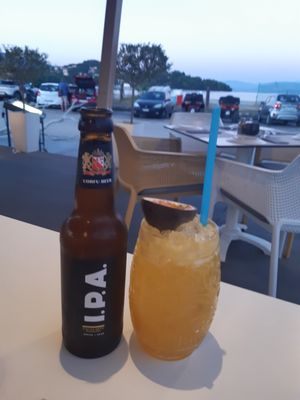 Happy Hour at Iliada Beach Bar Restaurant in Corfu