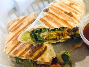 Black Bean Panini’s  at Another Veggy Addict in Conyers