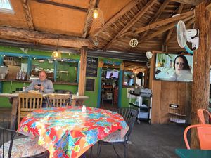 New arrangement - more efficient at Papas and Pollos in Sebastopol