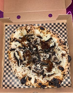 Truffle shuffle  at Pizza Jockeys in Falmouth