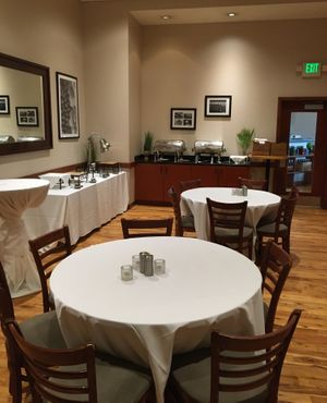 Private room at Pinstripes in Edina