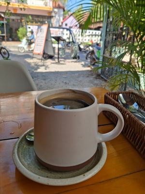 Good huge coffee at Street Three Eatery - Siem Reap in Siem Reap