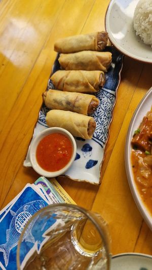 Spring rolls at Street Three Eatery - Siem Reap in Siem Reap