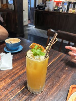   at The Hanoi Cafe in Hanoi