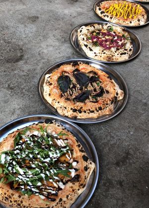 Range of pizzas in Daner pizza at Daner Pizza in Tbilisi