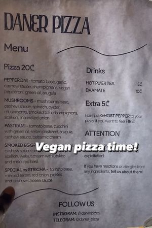   at Daner Pizza in Tbilisi