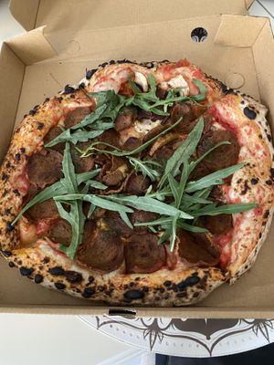 Pepperoni pizzaa  at Daner Pizza in Tbilisi