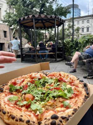   at Daner Pizza in Tbilisi