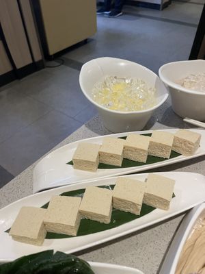Tofu  at Haidilao Hot Pot in Bangkok