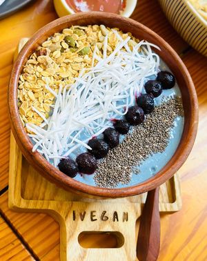 The iVegan bowl at iVegan Supershop Old Quarter Hanoi - Healthy Plant Based Cafe in Hanoi
