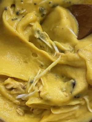 Close up - amazing consistency  #Veganuary at iVegan Supershop Old Quarter Hanoi - Healthy Plant Based Cafe in Hanoi