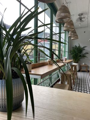 Second floor #Veganuary at iVegan Supershop Old Quarter Hanoi - Healthy Plant Based Cafe in Hanoi