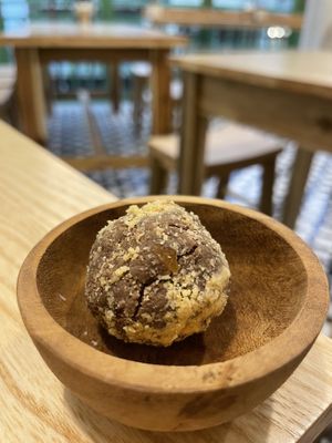 Protein ball #Veganuary at iVegan Supershop Old Quarter Hanoi - Healthy Plant Based Cafe in Hanoi
