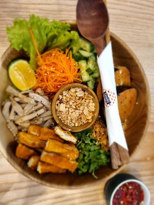 Saigon Bowl at iVegan Supershop Old Quarter Hanoi - Healthy Plant Based Cafe in Hanoi