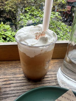 Amazing coffees  at iVegan Supershop Old Quarter Hanoi - Healthy Plant Based Cafe in Hanoi