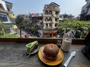 Great views  at iVegan Supershop Old Quarter Hanoi - Healthy Plant Based Cafe in Hanoi