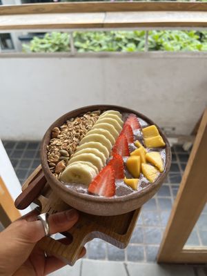 Açai bowl  at iVegan Supershop Old Quarter Hanoi - Healthy Plant Based Cafe in Hanoi