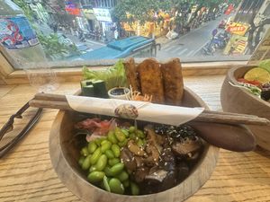 Tokyo bowl  at iVegan Supershop Old Quarter Hanoi - Healthy Plant Based Cafe in Hanoi
