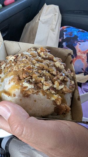 Maple pecan at Cinnaholic in Greensboro
