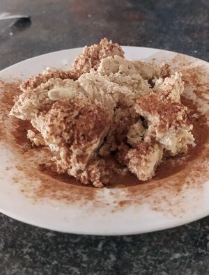 Immancabile Halva con cannella e Limone at Alexander Restaurant - Mayfair Hotel (former Smartline Paphos) in Paphos