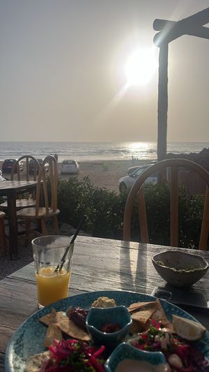   at Café Blue Wave in Anza