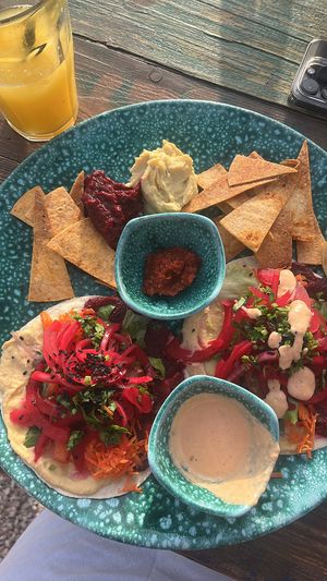   at Café Blue Wave in Anza