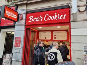 Front at Ben's Cookies in London