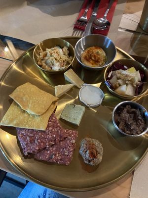 Mix antipasti  at Dastra in Turin