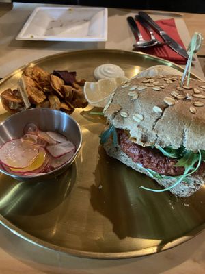 Burger  at Dastra in Turin