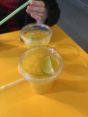 mango margaritas   at Taco Loco in Athens