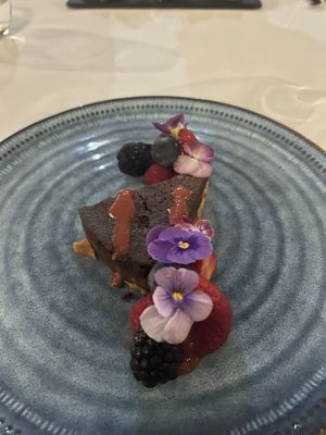 Chocolate cake   at The Gates Restaurant - Leogate Estate  in Pokolbin