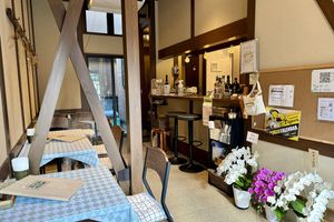 Dining roomm #Veganuary at Silver Backs Cafe in Kyoto