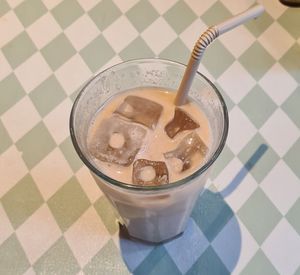 Iced chai latte. 10/10 at Silver Backs Cafe in Kyoto