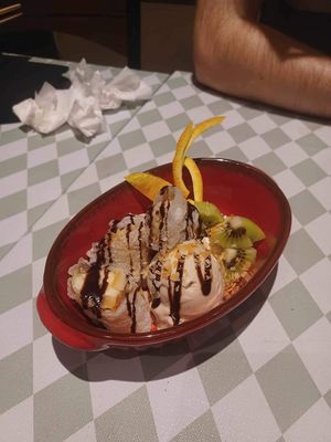   at Silver Backs Cafe in Kyoto