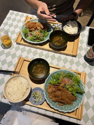 The vegan meat set lunch was so delicious!   at Silver Backs Cafe in Kyoto
