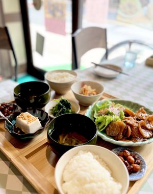   at Silver Backs Cafe in Kyoto