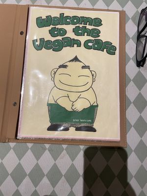 Menu 1  at Silver Backs Cafe in Kyoto