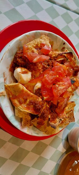 Nachos at Silver Backs Cafe in Kyoto