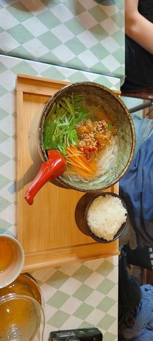 Vegan pho at Silver Backs Cafe in Kyoto