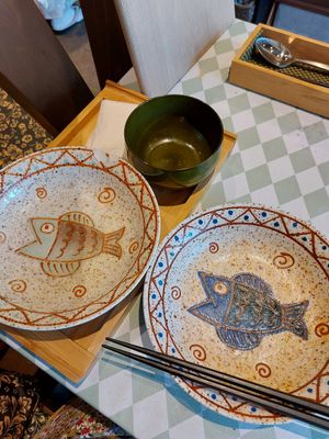 ごちそうさまでした～ at Silver Backs Cafe in Kyoto