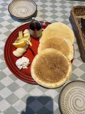 Pancakes  at Silver Backs Cafe in Kyoto