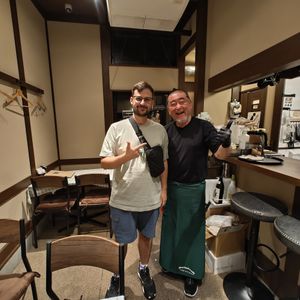  at Silver Backs Cafe in Kyoto