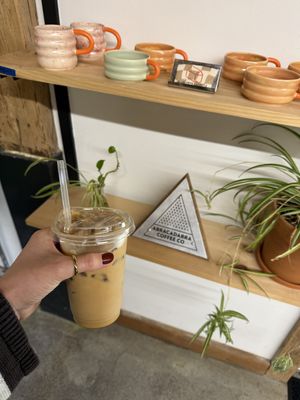   at Abracadabra Coffee Co in Woodstock