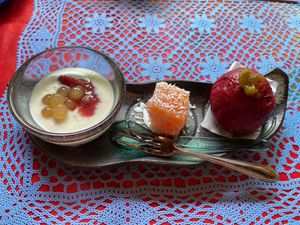 Dessert set  at Isso in Kamakura