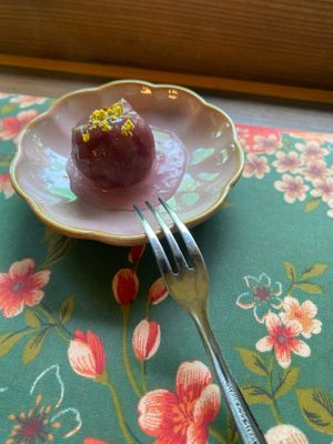 dessert at Isso in Kamakura