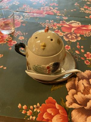 Cute bowl for the soupp  at Isso in Kamakura