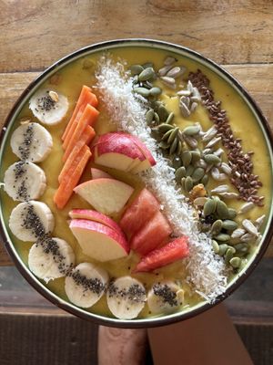 Smoothie bowl   at Cafe Sarwaa in Varkala