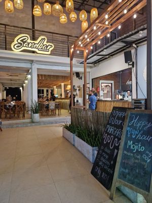 Entrance at Sandbar Beachclub Restaurant and Bar in Koh Tao