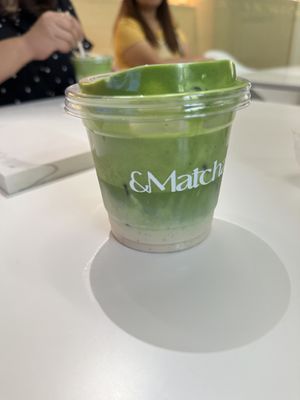 Cold match  at And Matcha in Davao City